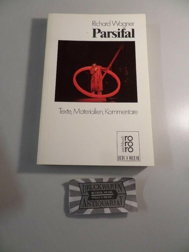 Parsifal texte materialien - parsifal:, texte,