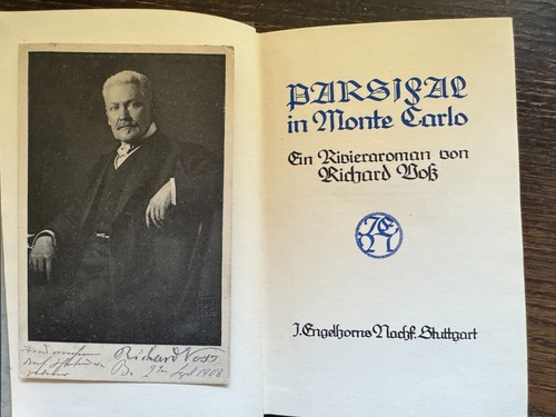 Richard voß parsifal in - voß,