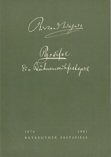 Programmheft richard wagner - programmheft,