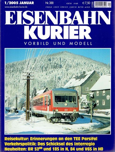 Eisenbahn kurier 2005 nr - kurier, 2005/01