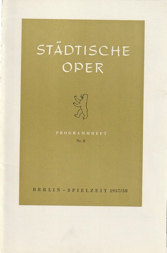 Programmheft richard wagner - richard,