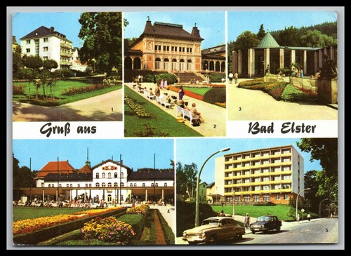 Ansichtskarte bad elster ddr - /,