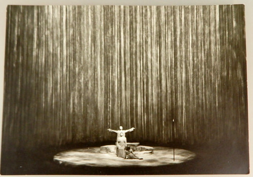 Fotopostkarte szene oper - szene,