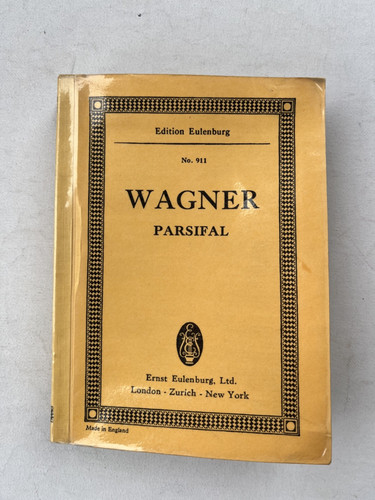 Noten wagner parsifal - wagner.,