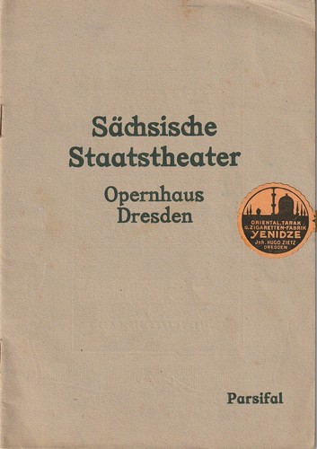 Programmheft richard wagner - richard,