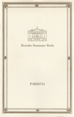 Programmheft richard wagner - programmheft,