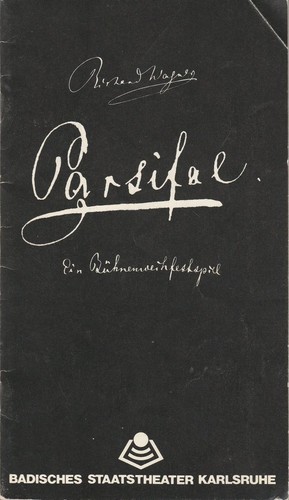 Programmheft richard wagner - richard,