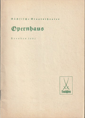 Programmheft richard wagner - programmheft,