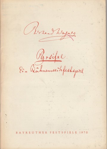 Programmheft viii parsifal - viii,